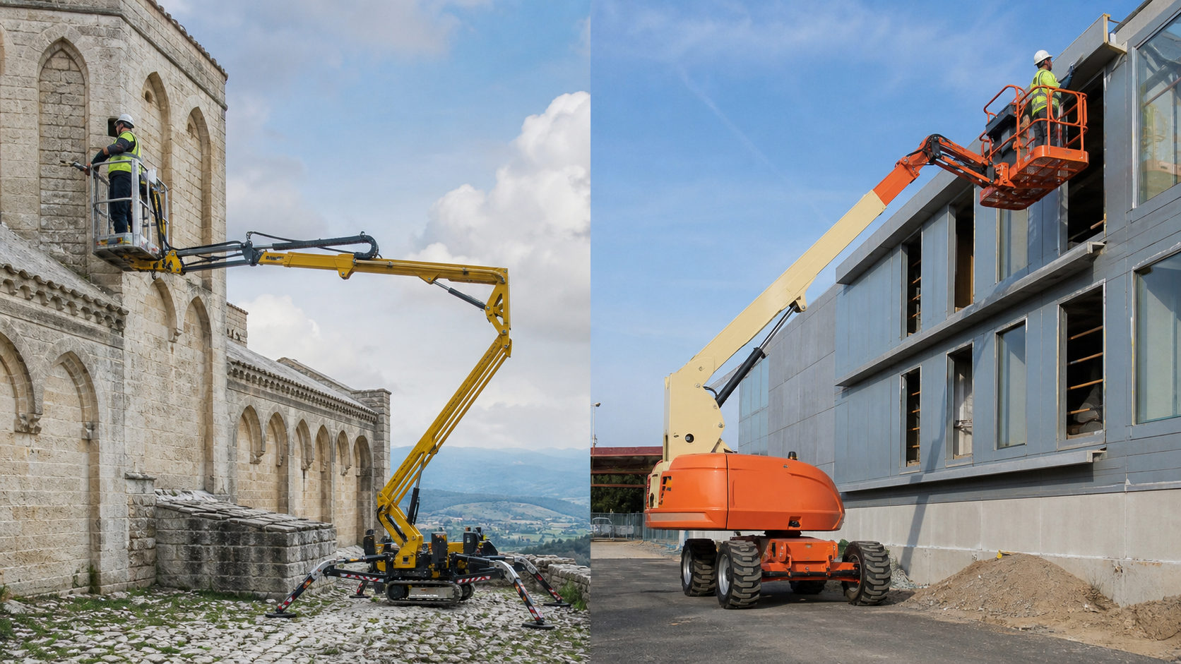 Piattaforma ragno o semovente